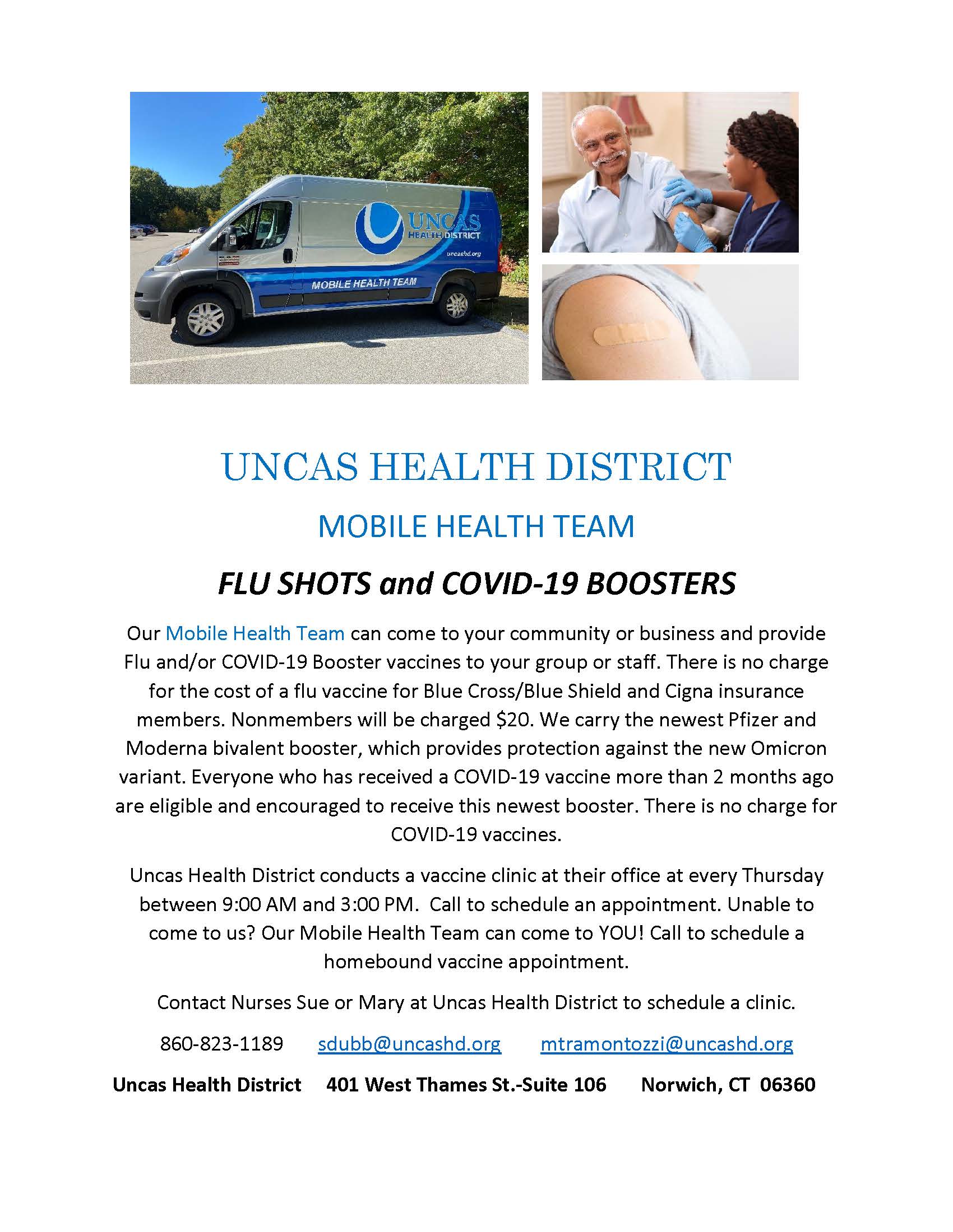 UHD clinic flyer for public Oct 2022